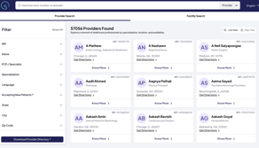 provider search tool